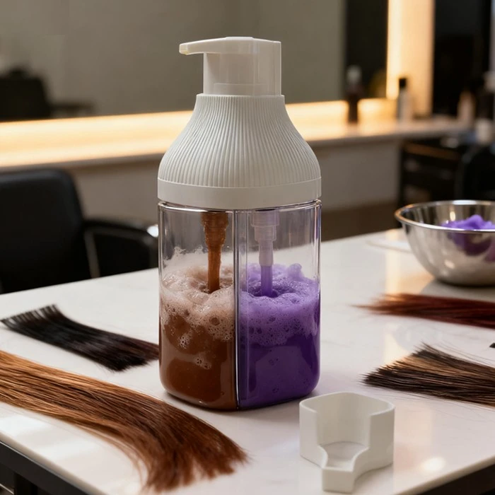 dual chamber bottle